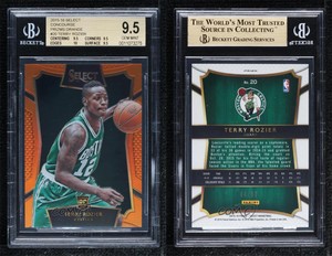 2015 Select Concourse Orange Prizm /60 Terry Rozier BGS 9.5 GEM MINT Rookie RC