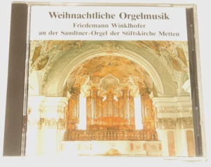 Friedemann Winklhofer - CD - Weihnachtliche Orgelmusik - Sandtner-Orgel Metten - Picture 1 of 2