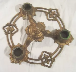 ARAÑA DE TECHO VINTAGE PERO INCOMPLETA -- ART NOUVEAU o ARTES Y OFICIOS - Imagen 1 de 10