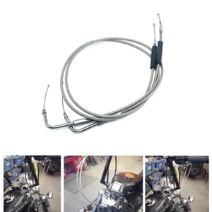 Motorcycle Throttle Cable Line Wire 130cm 51'' For Harley Sportster XL1200 XL883 - Picture 1 of 11