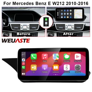 Car Linux Screen Wireless Carplay 10.25'' For Benz E W212 2010-2016 Radio Player - Picture 1 of 12