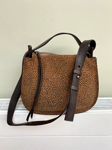 NEW ALLSAINTS MINI ECHO SUEDE LEATHER BAG - Picture 1 of 9