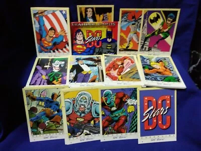 Juego de cartas coleccionables Skybox DC Stars 1994 base (45) con envoltura Foto 1 de 4