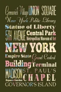 Impresión artística de Helen Chen de Nueva York II 12x18 - Imagen 1 de 1