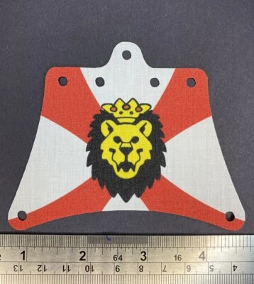 Vela artesanal para LEGO Castle Royal Knights Foto 1 de 2