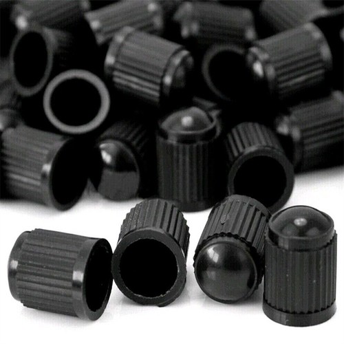1000Pc Universal Black Plastic Tire Valve Caps Air Stem Cover for Car
