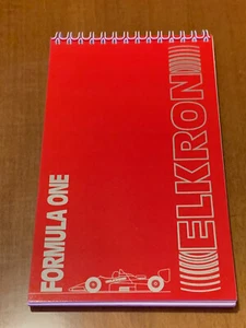 Block notes Media Elkron Formula 1 1988 da collezione originale raro - Picture 1 of 7