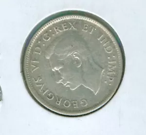 KANADA 1938 FÜNFUNDZWANZIG CENT MÜNZE--EXTRA FEIN--SILBER - Bild 1 von 2
