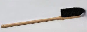 PROFESSIONAL LONG HANDLE HAND SWEEPER XL 60cm HORSEHAIR SWEEPER LONG HANDLE BROOM HORSEHAIR - Picture 1 of 16