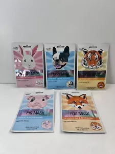 Maschere foglio personaggio Epielle | Animal Spa coreano lotto di 5 venditore statunitense - Foto 1 di 9