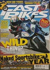 Fast Bikes UK Naked Sportsbike of the Year Wild Thing Dec 2014 FREE SHIPPING - Picture 1 of 1