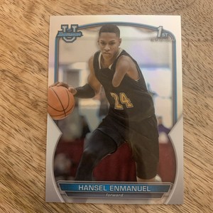 2022-23 Bowman Chrome University Refractor Hansel Enmanuel High School #52 PWE