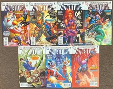 Countdown to Adventure #1,2,3,4,5,6,7 2007 DC Comics lot Set Nm