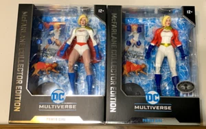 McFarlane DC POWER GIRL #31 Chase PLATINUM & POWER GIRL Collector REGULAR -Lot 2 - Picture 1 of 12