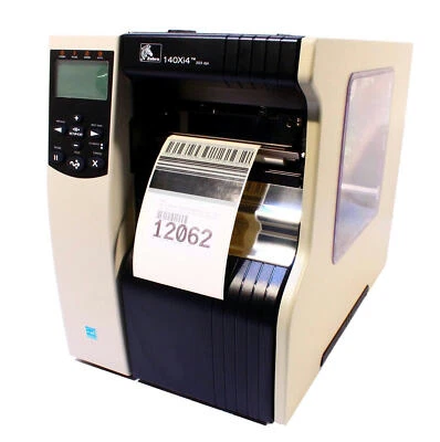 Zebra 140Xi4 140-801-00000 203dpi Thermal Transfer Barcode Label Printer Network - Image 1 of 3