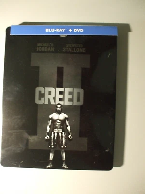 Creed II 2 (Blu-ray/DVD, 2018) Steelbook Steel Book W Slipcover Rocky - Image 1 of 4