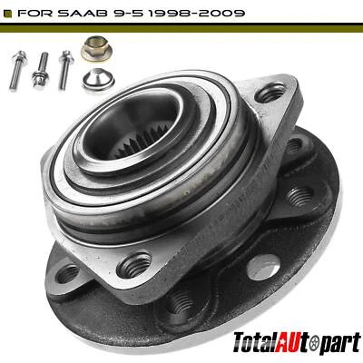 Cojinete de cubo de rueda y montaje delantero izquierdo o derecho para Saab 9-5 02-09 VKBA3619 Foto 1 de 4