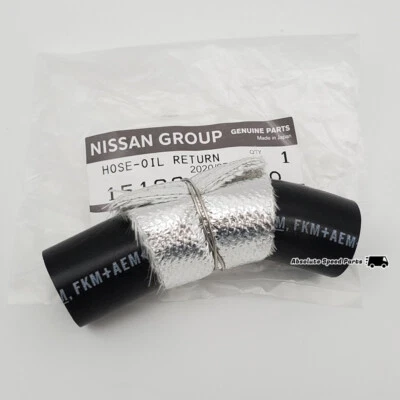 NEW OEM Nissan Turbo Oil Drain Hose S14 S15 Silvia SR20DET 15198-69F00 - Image 1 of 2