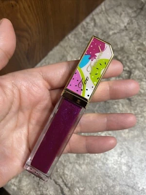 NWOB TOO FACED Tutti Frutti Juicy Fruits Comfort Lip Glaze Gloss PLUM CRAZY - Image 1 of 3