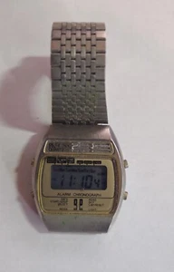 Vintage Precisa Digital Watch LCD Cronograph. Working. New Battery. - Picture 1 of 4