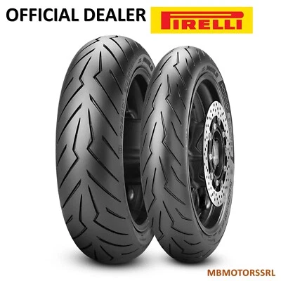 COPPIA GOMME SCOOTER PIRELLI DIABLO ROSSO 120/70/15 + 160/60/15 YAMAHA T MAX 530 - Immagine 1 di 4