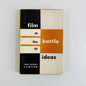 Film dans la bataille des idées John Howard Lawson 1953 première édition - Photo 1/8