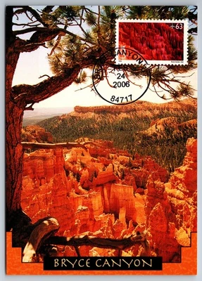 #C139 Bryce Canyon Airmail FDC Maxi Card - Image 1 of 2