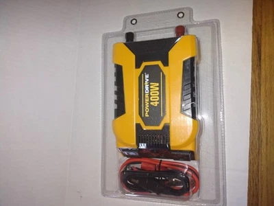 Powerdrive 400W Power Inverter Dual Port USB Cable New in Box - Image 1 of 4