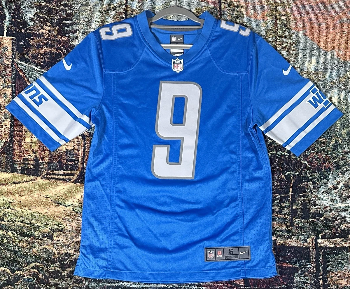 FerociTees Los Angeles Stafford Football Men's T-Shirt - Blue, X-Large, Champion Quarterback Design - View #10