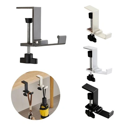 Soporte para Auriculares No Perforado, Gancho Mochila Lateral Escritorio Estudiantil- - Imagen 1 de 4