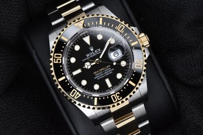 Rolex Sea-Dweller 43 Two Tone 18K Yellow Gold & Steel Black Dial 126603 Watch - Image 1 of 4