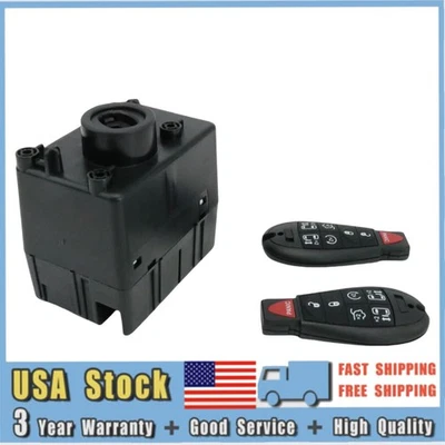 For 2009-15 Dodge Ram 1500 Module Wireless Ignition Node Programmed w/ Keys - Imagem 1 de 4