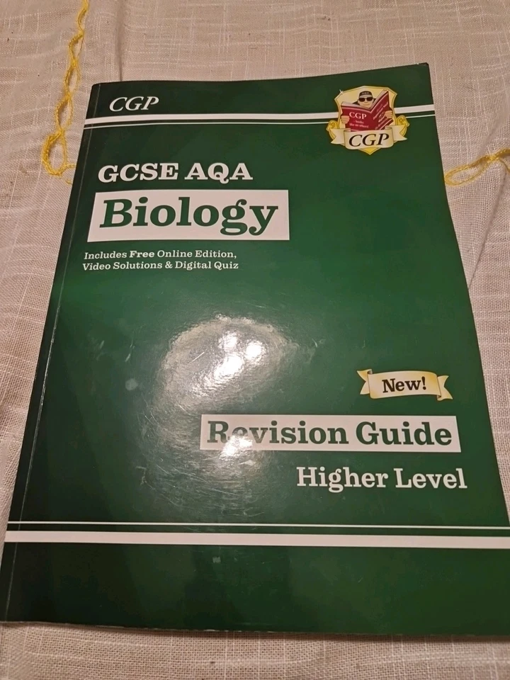 CGP GCSE AQA Biology Revision Guide Higher Level - Image 1 of 1