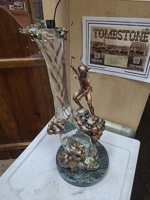 Willie Whitten Legends Bronze Salmon Falls warrior fishing - Image 1 of 4