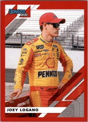 2020 Donruss Red #39 Joey Logano /299 - Racing - Image 1 of 2