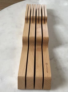 WUSTHOF Knife Organizer 7 Slot IN DRAWER Storage Block - Picture 1 of 17