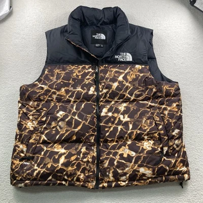 The North Face 1996 Retro Nuptse Vest Mens XXL Black 700 Puffer Full Zip NF0A3JQ - Image 1 of 4