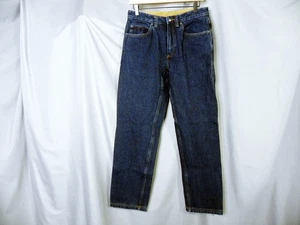 Duluth Trading Blue Jeans Men 30x32 Relaxed Fit Gussett Crotch Double Flex Denim - Picture 1 of 8
