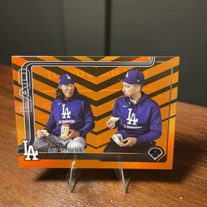 2025 Topps Update Series - Veteran Combos Blake Snell, Tyler Glasnow #US119 - Bild 1 von 2