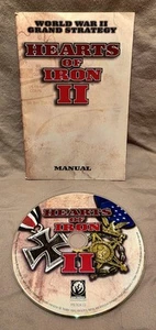 Hearts of Iron II PC Game 2005 + Manual - Picture 1 of 2