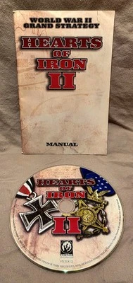 Hearts of Iron II PC Game 2005 + Manual - Image 1 of 2