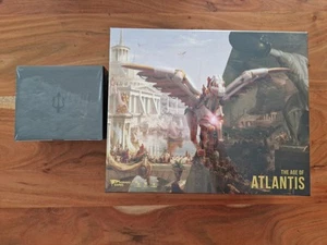 The Age of Atlantis Board Game Brettspiel NEU + Metal Poseidon - Bild 1 von 3