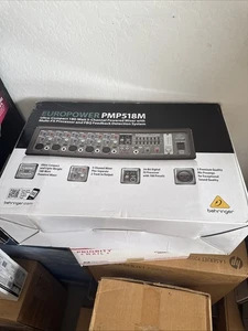 Behringer Europower PMP518M - 180-Watt 5-Channel Ultra-Compact Powered Mixer - Picture 1 of 3