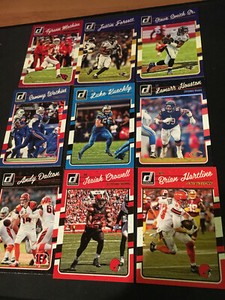 2016 Donruss Football Veterans (Complete Your Set You Pick card) 1-286 Base NFL