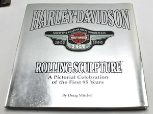 Harley Davidson Rolling Sculpture Pictorial Celebration of First 95 Years Book - Bild 1 von 8