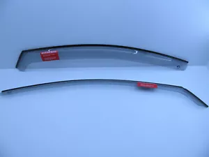 GENUINE SMOKED Slimline Weather shields VF WN HOLDEN COMMODORE SEDAN WAGON UTE - Picture 1 of 6