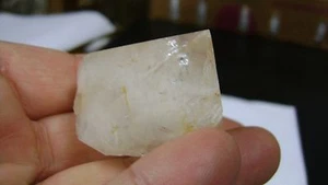 1 1/2" X 2" Crystal Quartz Point Terminated w/Druzy Base - Ellenville, NY - Picture 1 of 11