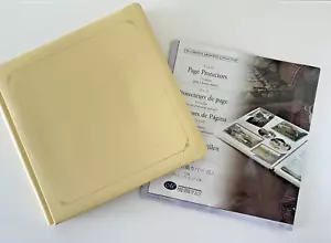 Creative Memories Scrapbook Original 12x12 Yellow Album Scroll Page Protectors - Picture 1 of 8
