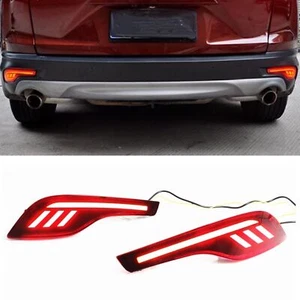 Car Rear Bumper Tail Brake Light DRL For Honda CRV CR-V 2017 2018-2021 Mustang - Picture 1 of 11