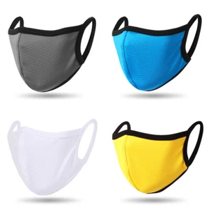 Breathable Face Mask Reusable Washable Cover Fashion Clothing For Men Women US - Picture 1 of 17